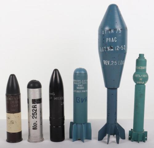 Selection of Mixed Inert Ordnance