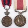 Victorian Indian General Service Medal & Abyssinia War Medal Pair Royal Navy - 6