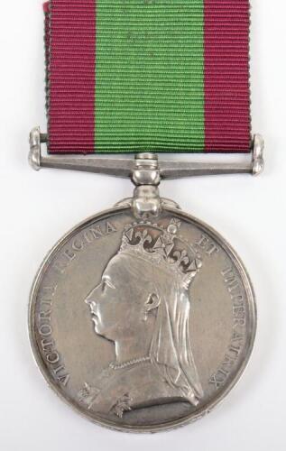 Scarce Afghanistan Medal 1878-80 Punjab Police Department