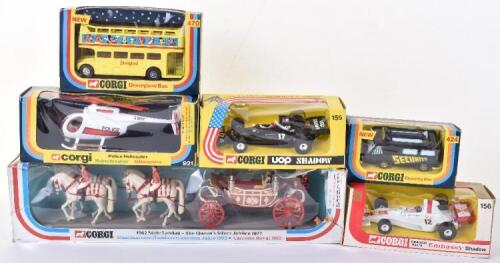 Six Boxed Corgi Toys Boxed