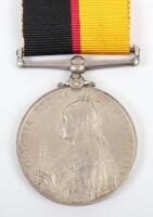 Queens Sudan Medal Sikh Bengal Infantry