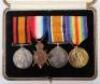 Boer War and WW1 Medal Group of Four Commander William Malcolm Martyr Robinson - 9