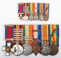 Great War & Boer War Distinguished Service Order (D.S.O) Medal Group of Six Royal Army Medical Corps