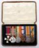 Great War & Boer War Distinguished Service Order (D.S.O) Medal Group of Six Royal Army Medical Corps - 13