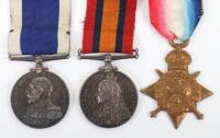 Royal Marines Light Infantry / Royal Marine Brigade Great War Casualty Medal Group of Three