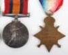 Royal Marines Light Infantry / Royal Marine Brigade Great War Casualty Medal Group of Three - 5