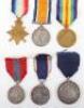 British Royal Navy WW1 Campaign and Royal Naval Fleet Reserve Long Service Medal Group of Six - 6