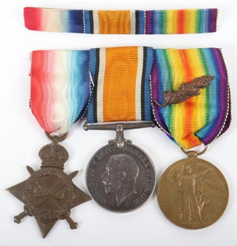 WW1 Royal Navy Mentioned in Despatches Medal Group of Three