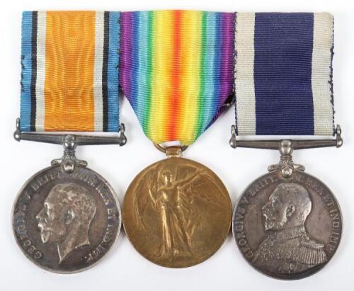 British Submariners Long Service Medal Trio