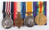 Great War Welsh Guards Military Medal (M.M) Group of Four