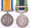 Great War and North West Frontier Medal Pair Queens Royal West Surrey Regiment - 6