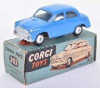 Boxed Corgi Toys 202 Morris Cowley Saloon