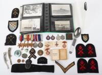 WW2 Royal Navy Long Service Medal Group of Six HMS Pembroke