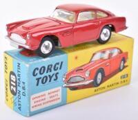 Corgi Toys Scarce 218 Aston Martin D.B.4