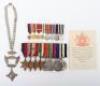 WW2 British Royal Navy and St Johns Ambulance Long Service Medal Group of Eight
