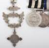 WW2 British Royal Navy and St Johns Ambulance Long Service Medal Group of Eight - 8