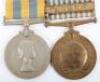 Royal Navy Korean War Medal Pair of Lieutenant Commander David Norman Dalton Royal Navy, Served on HMS Comus During the Campaign on the Korean Peninsula When it was Attacked and Damaged by North Korean Bombers - 3