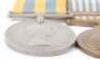 Royal Navy Korean War Medal Pair of Lieutenant Commander David Norman Dalton Royal Navy, Served on HMS Comus During the Campaign on the Korean Peninsula When it was Attacked and Damaged by North Korean Bombers - 4