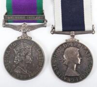 Scarce EIIR Royal Navy Fleet Air Arm Aircraft Handlers Medal Pair
