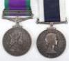 Scarce EIIR Royal Navy Fleet Air Arm Aircraft Handlers Medal Pair