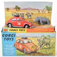 Boxed Corgi Toys 256 Volkswagen 1200 in East African Safari Trim