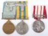 Royal Navy Korean War Medal Group of Three - 7