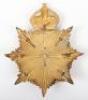 Post 1902 Army Service Corps Officers Home Service Helmet Plate - 2