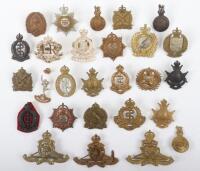 Selection of New Zealand Corps and Services Cap and Collar Badges