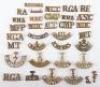 Good Selection of Other Ranks Shoulder Titles