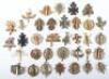 35x British Infantry Regiments Cap Badges - 2