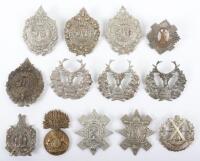 13x Scottish Regimental Cap / Glengarry Badges