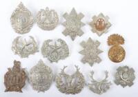 13x Scottish Regimental Cap / Glengarry Badges