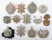 13x Scottish Regimental Cap / Glengarry Badges