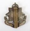 Rare WW1 13th (Wandsworth) Service Battalion East Surrey Regiment Cap Badge - 2