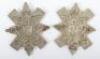 2x Victorian 5th Volunteer Battalion Glasgow Highlanders Highland Light Infantry - 2