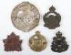 5x Canadian C.E.F Cap & Headdress Badges - 2