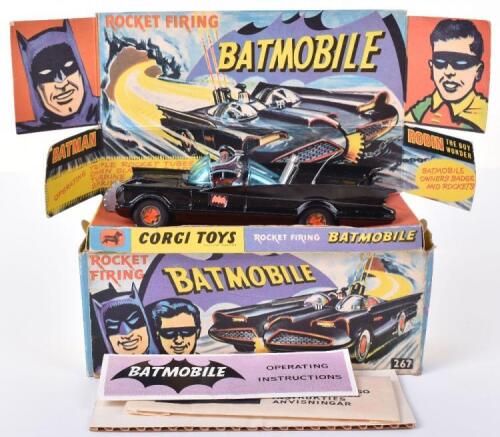 Corgi Toys 1st issue 267 Batmobile Boxed