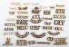 Selection of British Regimental Shoulder Titles