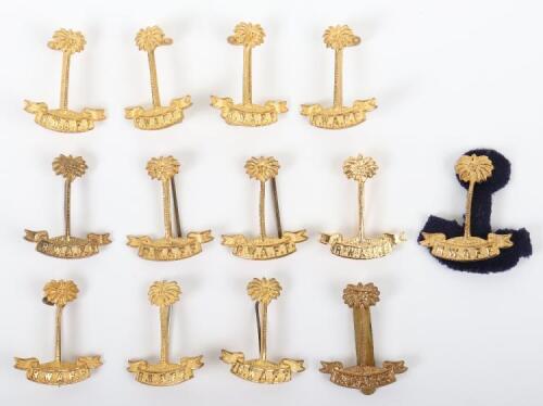 Selection of Royal West African Frontier Force (R.W.A.F.F) Badges