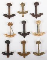 Grouping of Royal West African Frontier Force (R.W.A.F.F) Headdress Badges