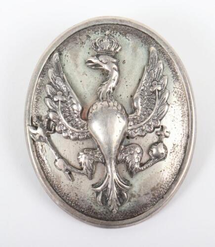 Hallmarked Silver 14th Kings Hussars NCO&rsquo;s Sleeve Badge