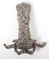 Hallmarked Silver 11th (Prince Albert’s Own) Hussars Sleeve Badge