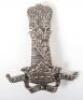 Hallmarked Silver 11th (Prince Albert&rsquo;s Own) Hussars Sleeve Badge