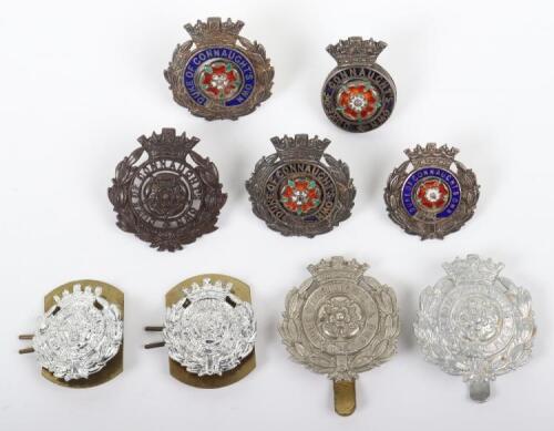 Selection of 6th (Duke of Connaught&rsquo;s Own) Battalion Hampshire Regiment Badges