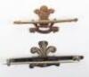 9ct Gold 10th Royal Hussars Sweetheart Brooch - 3