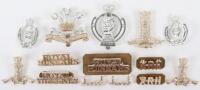 Selection of Anodised Cavalry Regiment Badges and Insignia