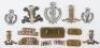 Selection of Anodised Cavalry Regiment Badges and Insignia - 2
