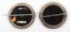 2x 10th Royal Hussars Tortoise Shell Sweetheart Brooches - 2