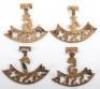 4x WW1 Essex Regiment Territorial Shoulder Titles - 2
