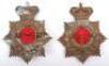 2x Victorian Other Ranks Home Service Helmet Plates - 2